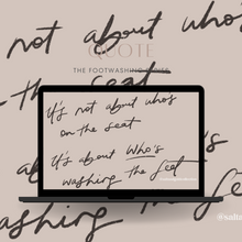 Load image into Gallery viewer, DIGITAL FILES: The Footwashing Series - The Passion (Raster)