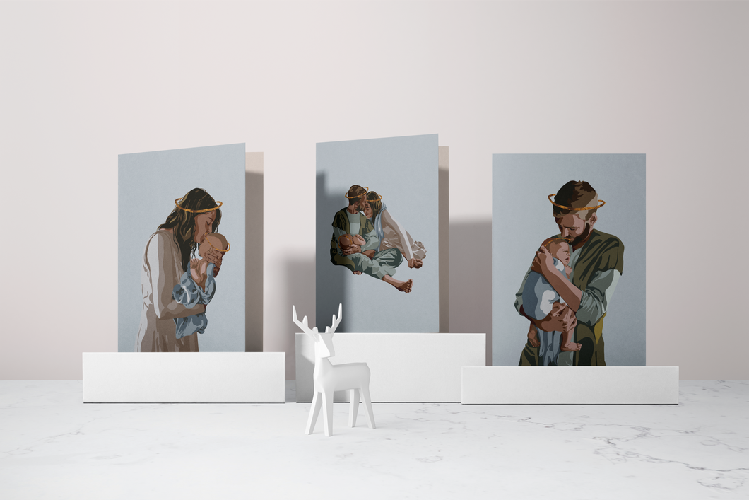 Christmas Card Set: Mary + Joseph