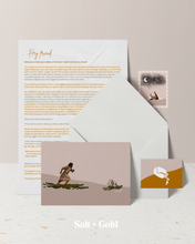 Load image into Gallery viewer, Salt + Gold Monthly Print Club
