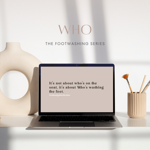 DIGITAL FILES: The Footwashing Series - The Passion (Vector)